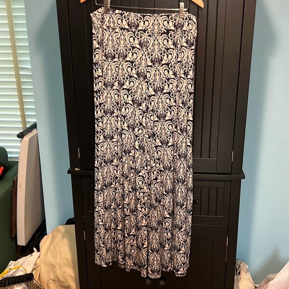 Printed palazzo pants